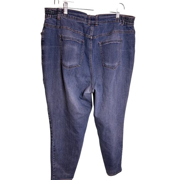 Catherine's Right Fit Curvy Jean Plus Stretch Denim Med Wash Straight Leg 14WP - Picture 2 of 12